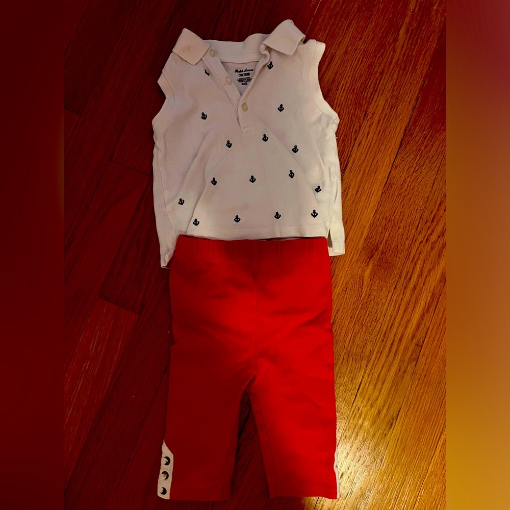 Ralph Lauren 12M girls outfit - great condition!!!